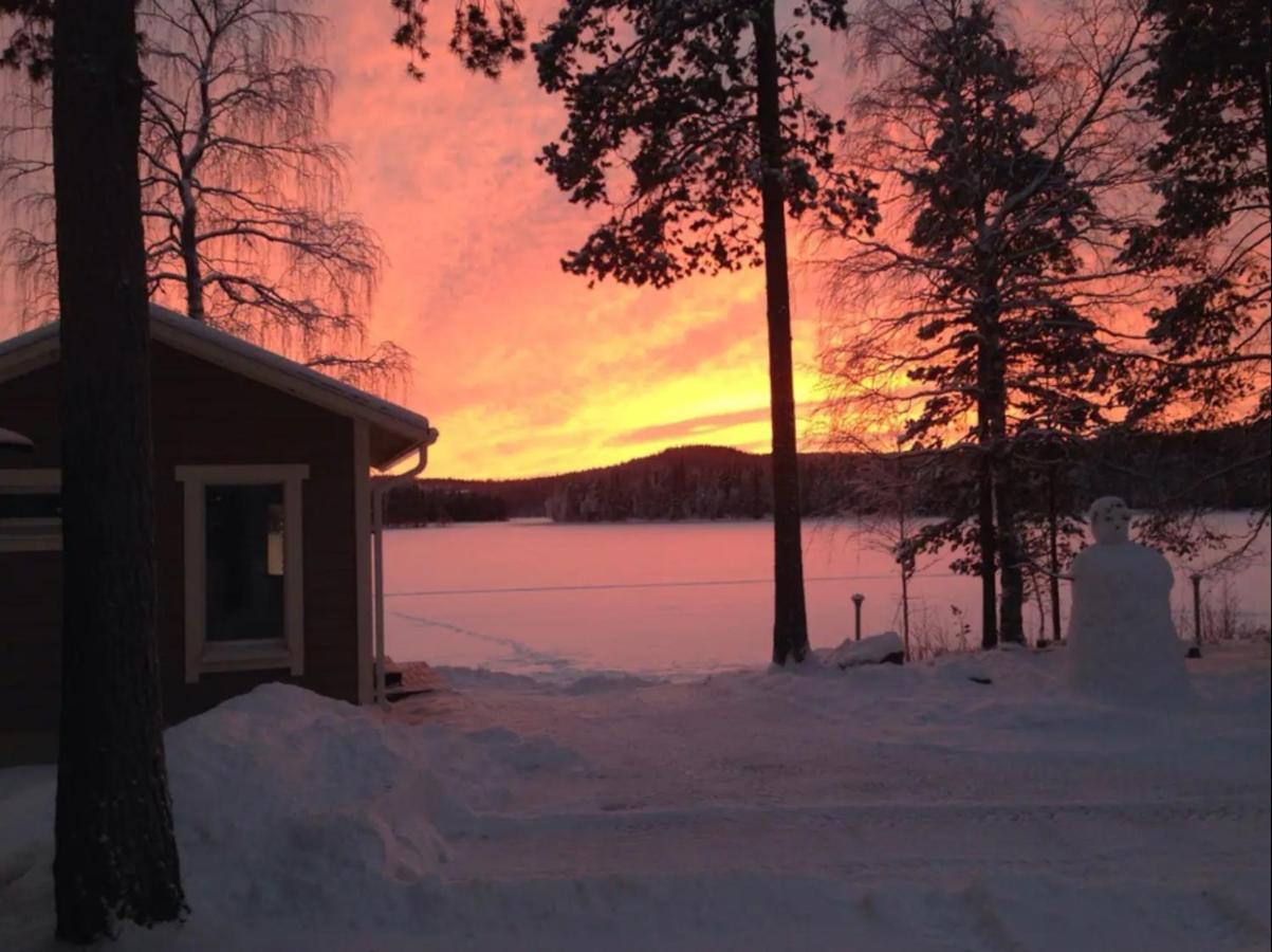 Luxurious Villa Kinos With Jacuzzi Rovaniemi Exterior foto