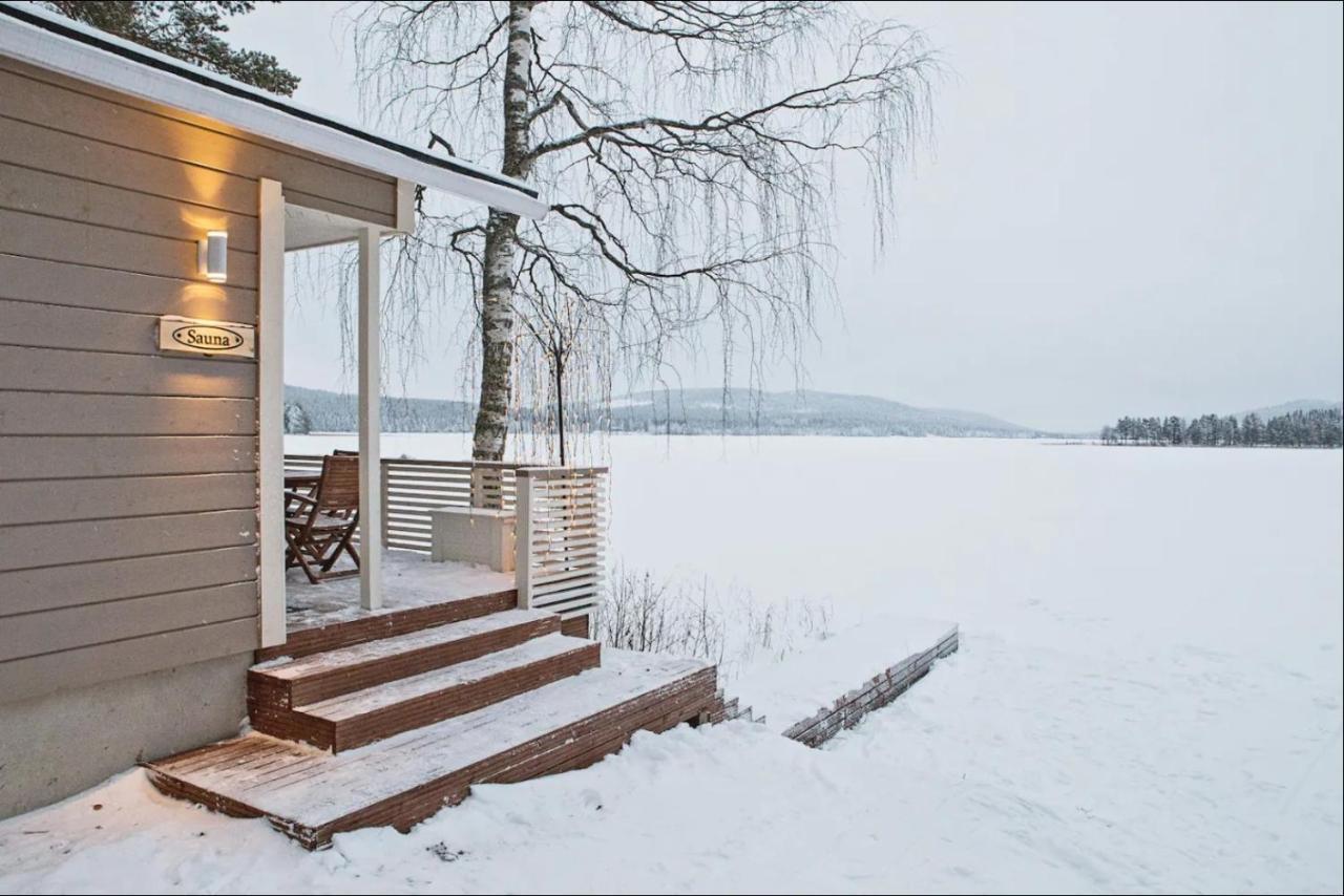 Luxurious Villa Kinos With Jacuzzi Rovaniemi Exterior foto