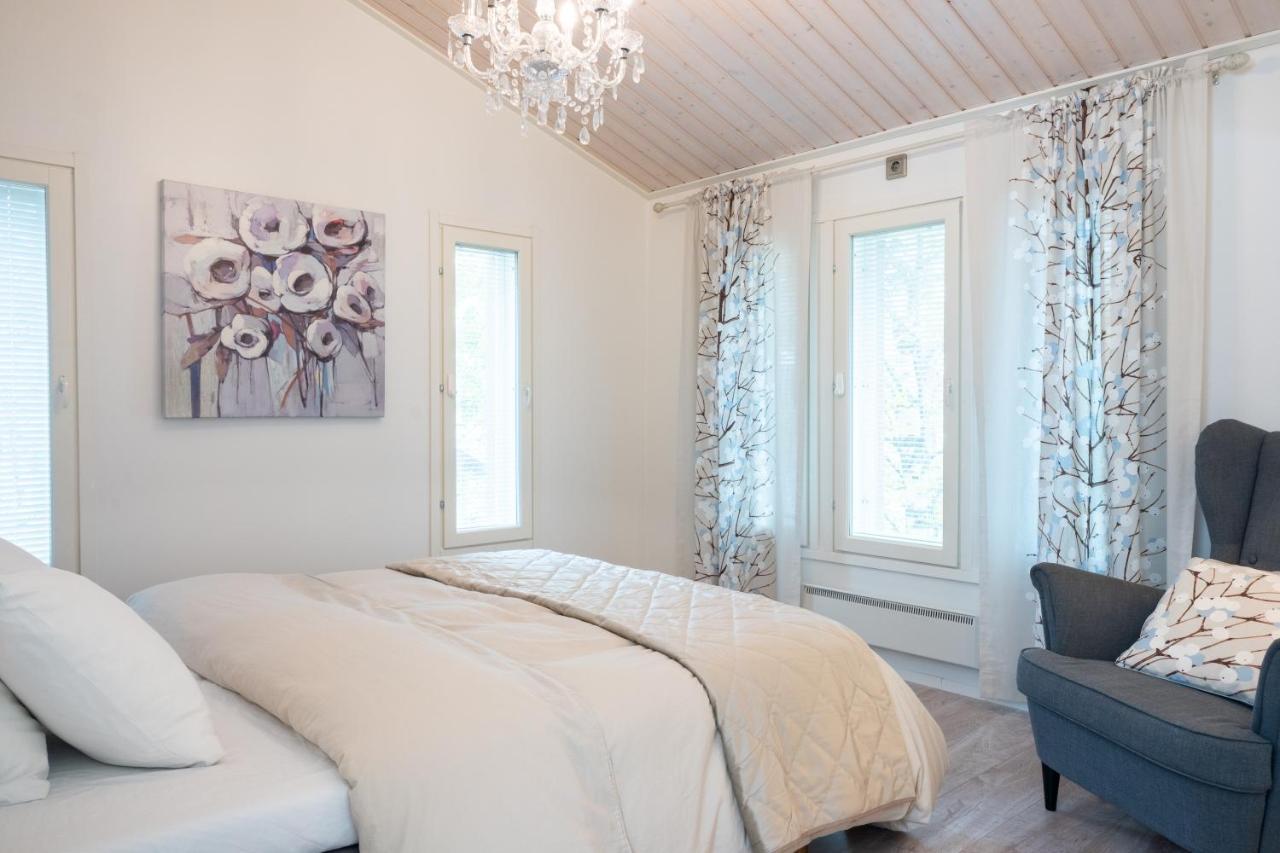 Luxurious Villa Kinos With Jacuzzi Rovaniemi Exterior foto